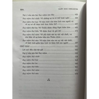 Sách - Triết Học Descartes