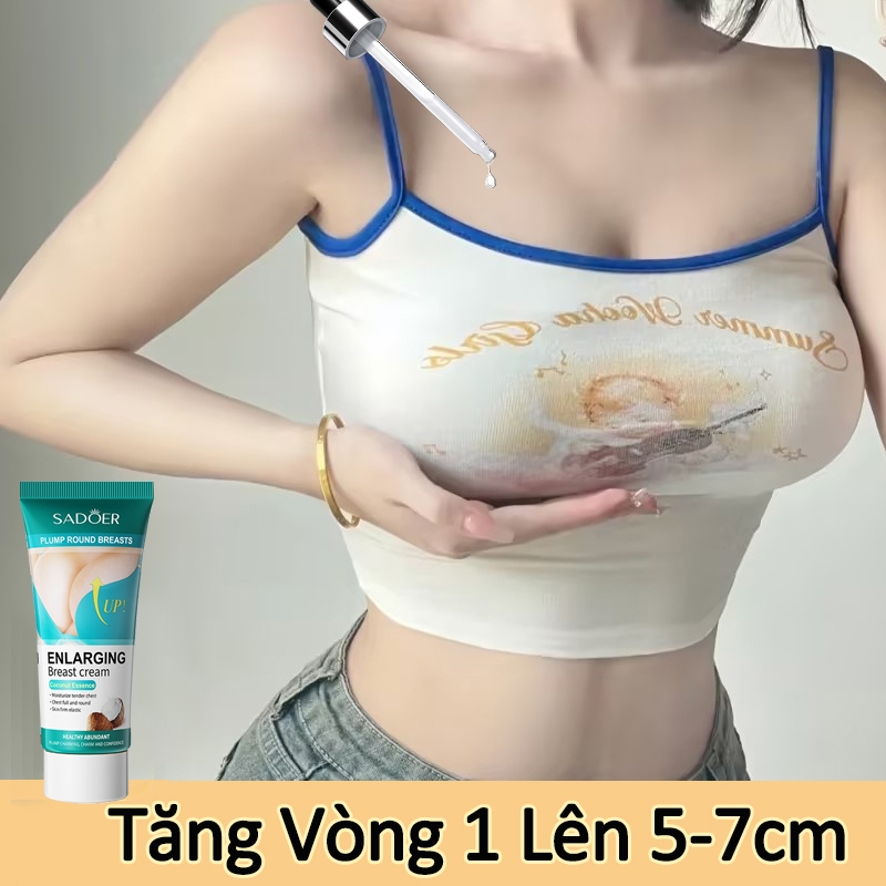5 chai Kem tăng cường ngực 60g kem nâng ngực Độ đàn hồi Lớn ngực quyến rũ Ngực căng Chống chảy xệ