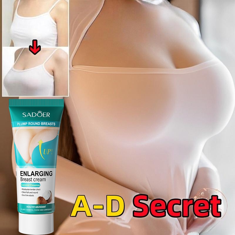 5 chai Kem tăng cường ngực 60g kem nâng ngực Độ đàn hồi Lớn ngực quyến rũ Ngực căng Chống chảy xệ