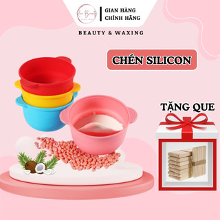 Chén Nấu Sáp Wax Lông Silicon RARE BEAUTY Dụng Cụ Nấu Sáp Chuyên Dụng Cao Cấp Siêu Nhỏ Gọn Tiện Lợi