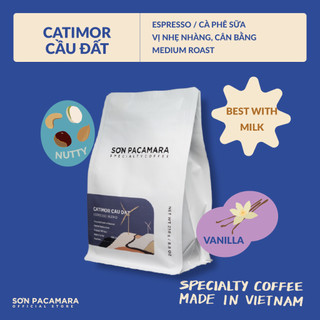 Cà phê espresso catimor cầu đất - vị đầm chua nhẹ - phù hợp cà phê sữa / phin - specialty coffee