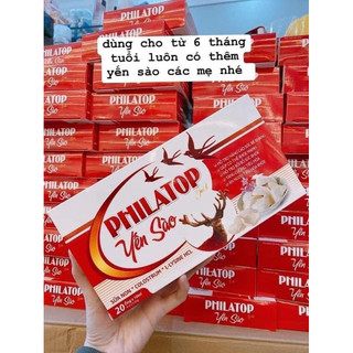 Philatop yến sào hộp 20 ống