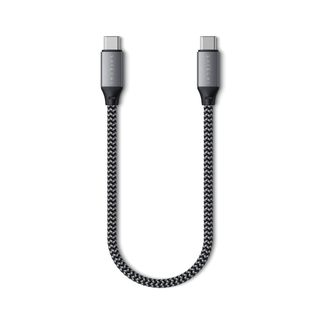  Cáp sạc Satechi USB-C sang USB-C – 10 inch/ 25 cm – cho M2/ M1 MacBook Pro/Air, M2/ M1 iPad Pro/Air