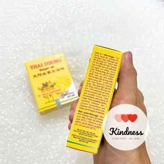 DẦU GIÓ GỪNG THÁI DƯƠNG 24ml (100% CHÍNH HÃNG SAO THÁI DƯƠNG)