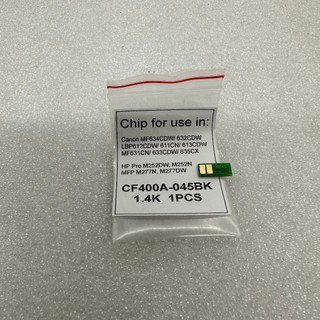 Chip mực máy in Canon LBP 612Cdw / 613Cdw / 611Cn | Chip mực Canon 045BK, 045C, 045Y, 045M