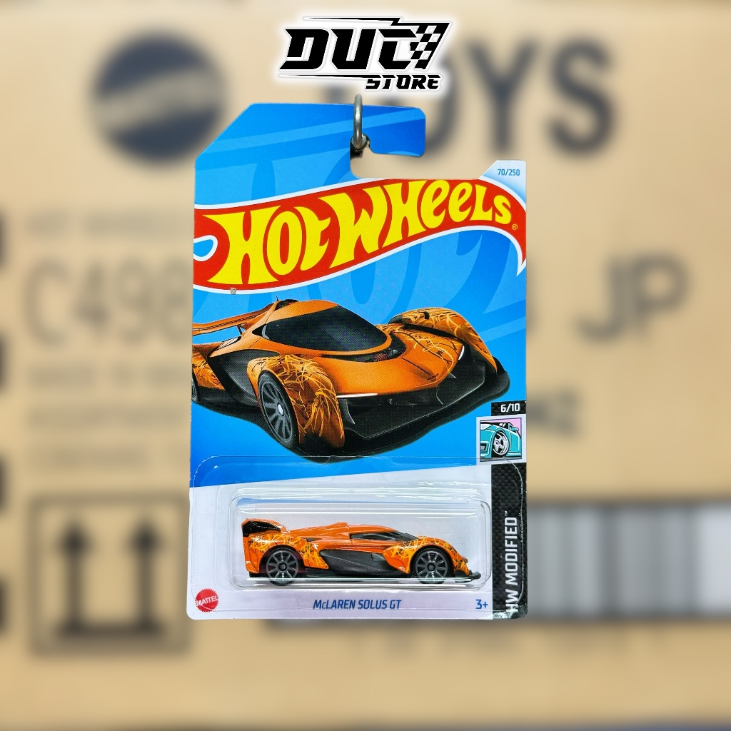 Ducstore.vn Xe mô hình HKG70 Hot Wheels McLaren Solus GT - basic case Q 2023