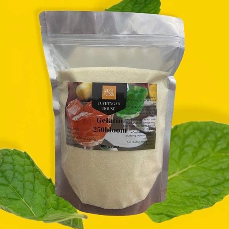 1kg_Gelatin cao cấp xuất xứ Pháp làm kẹo thạch chíp chip