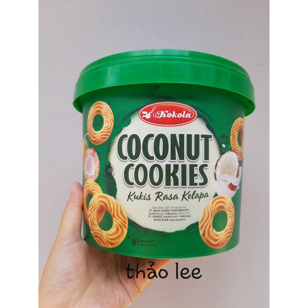 Bánh quy xô vị dừa Kokola 400g date 15.12.2024