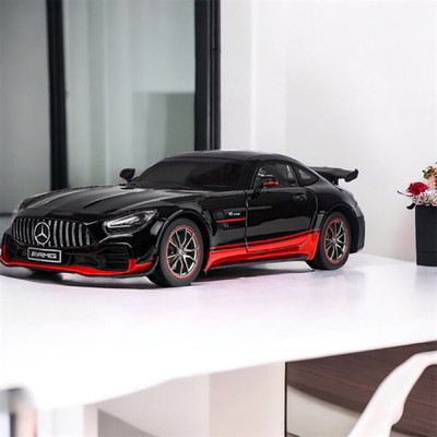 Mô hình xe ô tô Mercedes Benz GTR 1:18 cao cấp bằng hợp kim