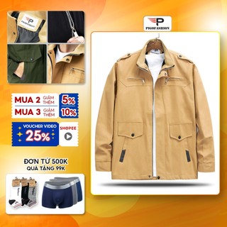 Áo khoác kaki nam cao cấp SPMAKK18 PigoFashion vải mịn thoải mái khi mặc nhiều màu chọn lựa