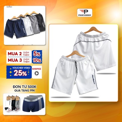 Quần short gió co giãn nam trẻ trung, năng động mặc nhà hay thể thao đều được Pigofashion SPMQTTN06