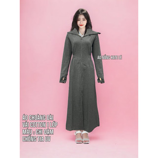 XẢ KHO ÁO CHOÀNG COTTON DÀY 1 LỚP LOẠI 1 CHỐNG TIA UV CAO CẤP