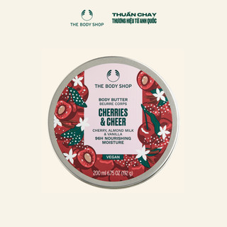 Bơ dưỡng thể cherries & cheer body butter 200ml the body shop
