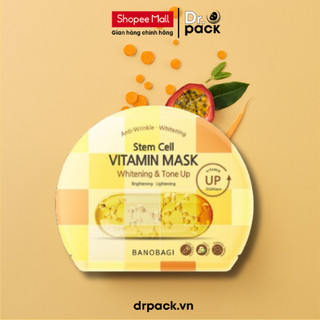  Mặt Nạ BANOBAGI Stem Cell Vitamin Whitening & Tone Up