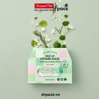  Mặt Nạ BANOBAGI Stem Cell Vitamin Whitening & Relaxing Revital