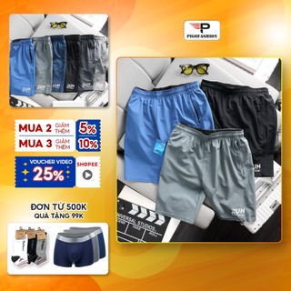 Quần đùi nam chất dù lạnh co giãn, thoáng mát SPMQTTN08 - PigoFashion