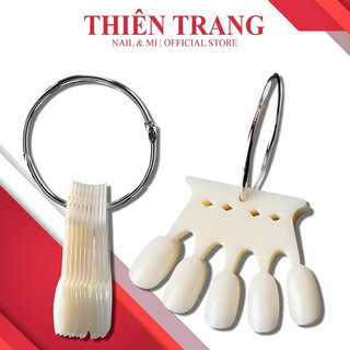 Móng mẫu vương miện tập sơn Vẽ - set 10 vỉ 50 móng vương miện làm mẫu trưng bày Nail