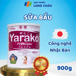 Sữa Bầu YAROKO PREMIUM MOM+ Dành Cho Phụ Nữ Mang Thai Và Cho Con Bú Dinh Dưỡng Tối Ưu