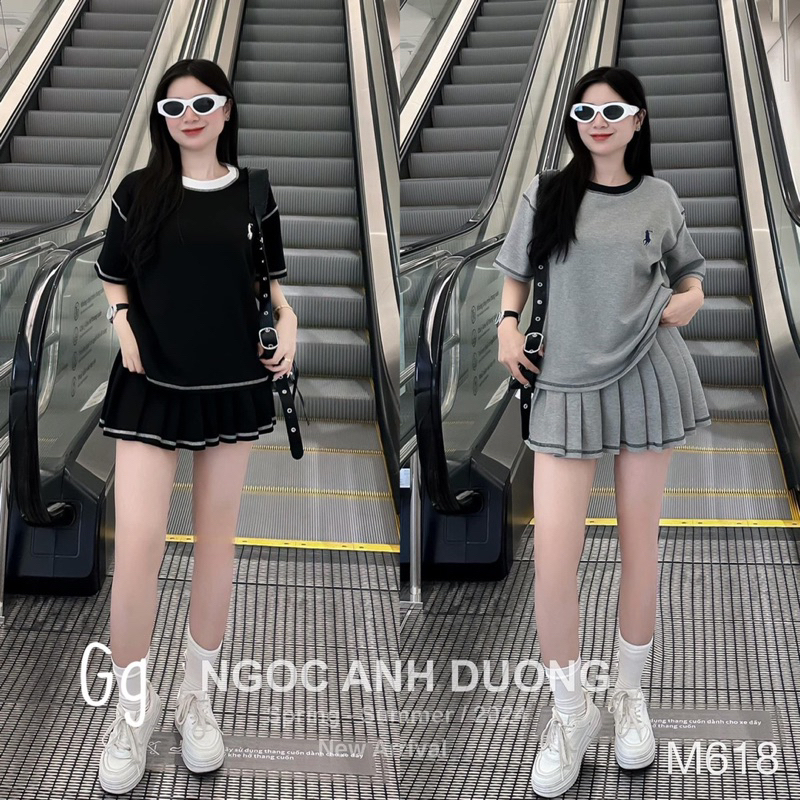 [ KÈM HÌNH THẬT] SET GÂN LOGO NGỰA CV XẾP LY SIÊU HOT