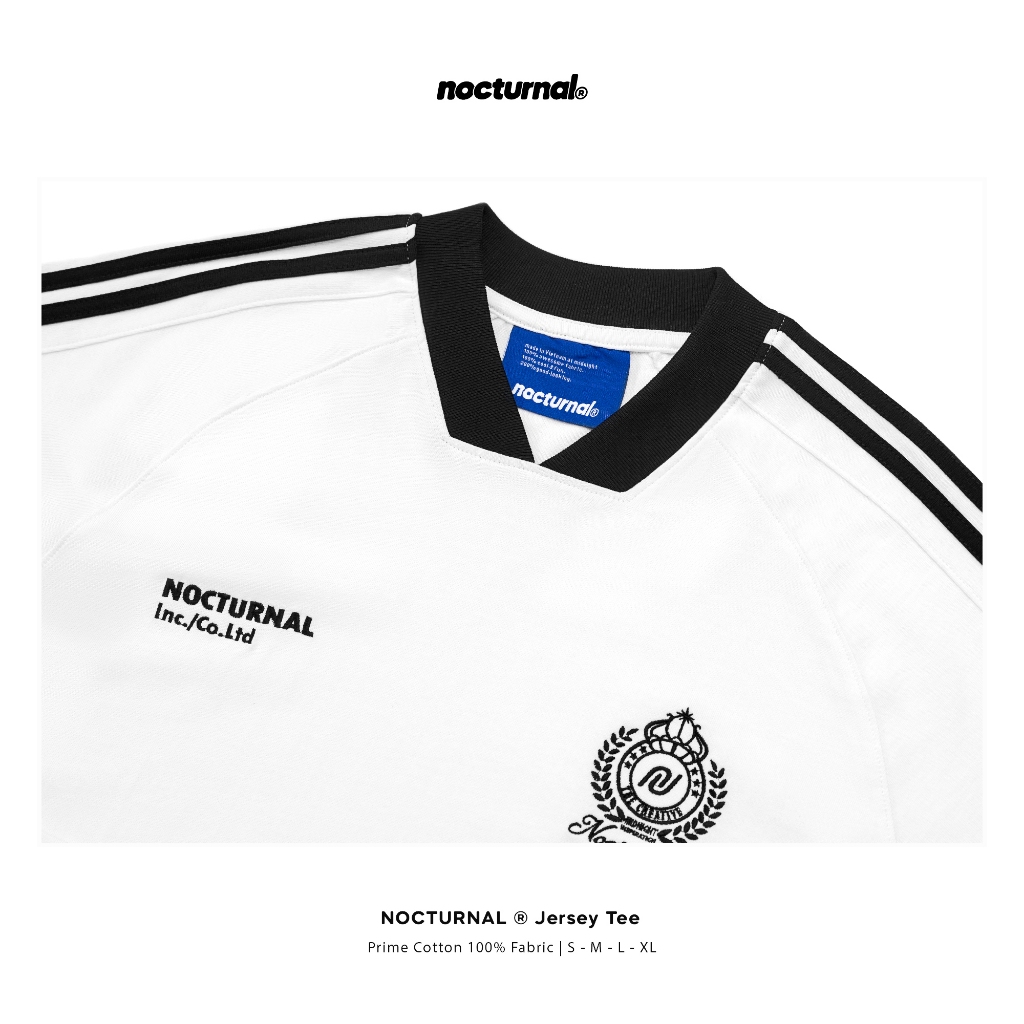 Áo Thun NOCTURNAL Jersey Tee Cotton 100% Nam Nữ Unisex Local Brand | BigBuy360 - bigbuy360.vn
