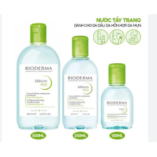 Nước Tẩy Trang Bioderma Solution Micellaire (100ml - 500ml)