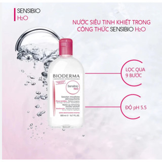 Nước Tẩy Trang Bioderma Solution Micellaire (100ml - 500ml)