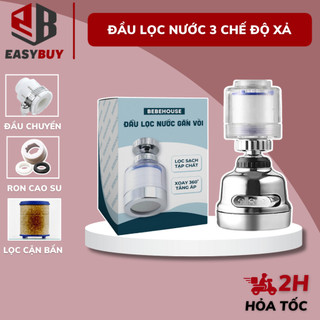 Đầu Lọc Nước, Màng Lọc UF Lọc Sạch Tạp Chất, Vi Sinh Vật Có Trong Nước HT034 - EASYBUY