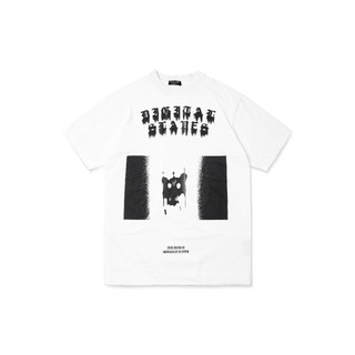 Áo thun "goldie ha digital slaves" 100% cotton màu trắng