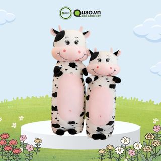 Gối ôm bò sữa lông mịn bông cao cấp - QUAO