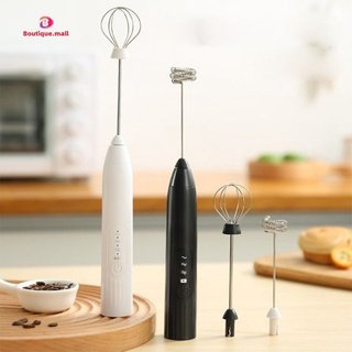 Máy đánh trứng BOUTIQUE, Máy đánh cà phê tạo bọt mini cầm tay 3 chế độ đánh, Máy tạo bọt SOKANY chính hãng