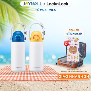 Bình giữ nhiệt LocknLock DIY Strap Tumbler 350ml LHC3283 - Hàng chính hãng, kèm 2 sticker - JoyMall