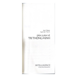 Sách - Dẫn Luận Về Trí Não (Bộ 4C) - VLB