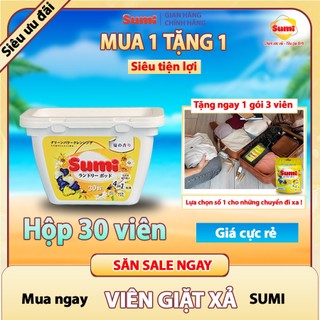 Viên Giặt Tiện Lợi SUMI của Nhật Hương Mùa Hè Thơm Dịu Mát Khử Khuẩn và Làm Mềm Vải Lưu Hương 24h