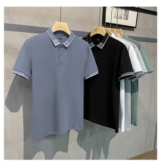 ÁO POLO NAM CỔ BẺ - VẢI COTTON CÁ SẤU BAO ĐẸP - FORM ÁO LÊN NAM TÍNH VỚI 3 MÀU ƯA CHUỘNG