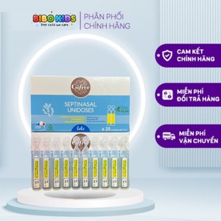 Nước muối vàng Gifrer 20 ống của Pháp