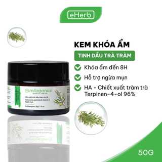 Kem Dưỡng Ẩm Cho Da Mụn Tràm Trà Tea Tree Khóa Ẩm, Tránh Mất Nước MILAGANICS 50gr (Hũ)