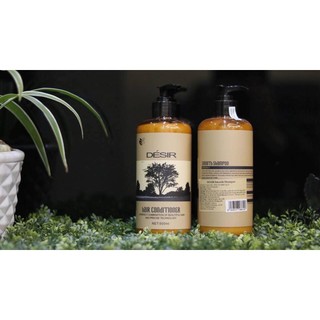 Cặp dầu gội xả desir argan siêu mượt 500ml