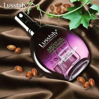 Tinh dầu dưỡng bóng lusstaly collagen vitamin e 50ml