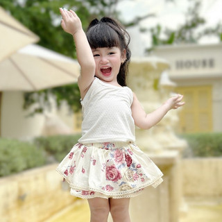 Bộ chân váy kèm áo bé gái Yuri Set