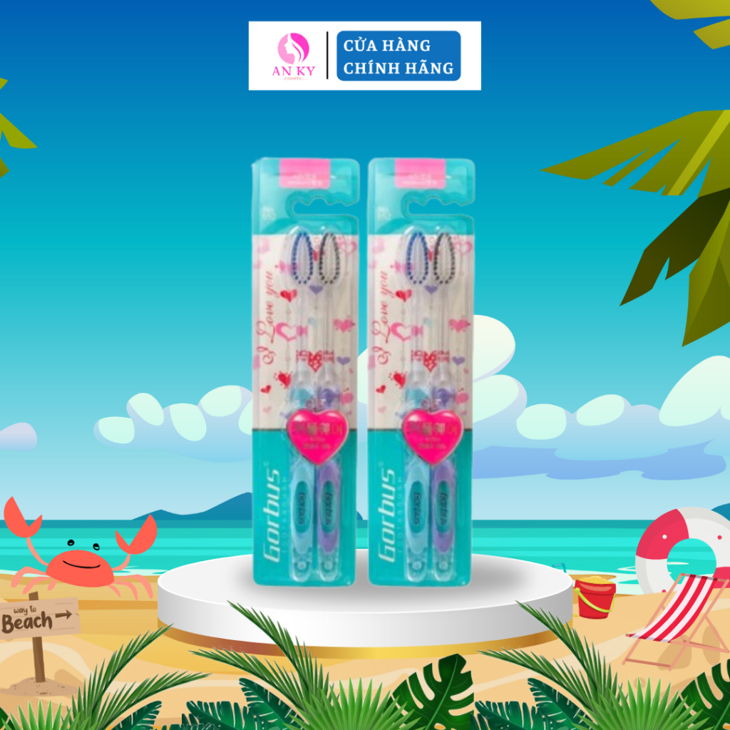 Cặp 2 Bàn Chải Đánh Răng Gorbus 952 Mềm Mại