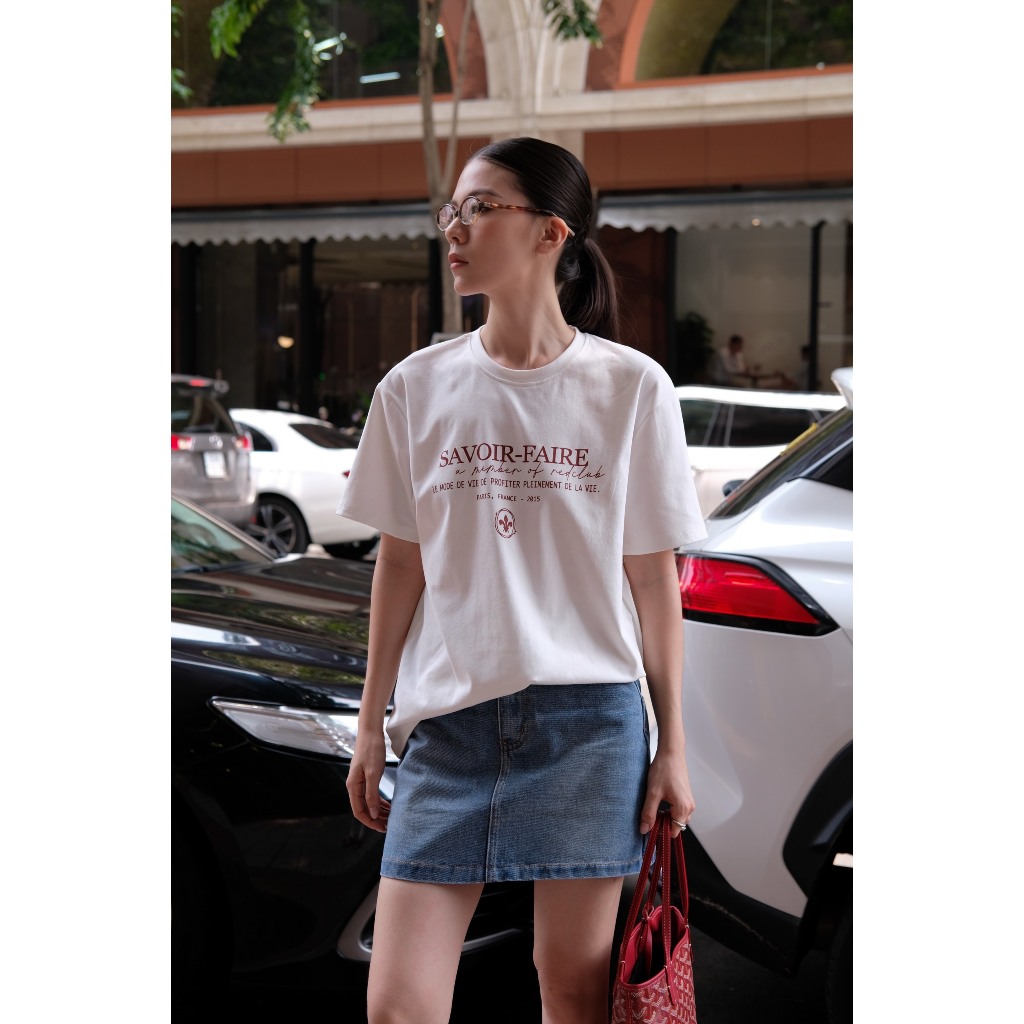RUBIES Áo Thun Savoir Tee