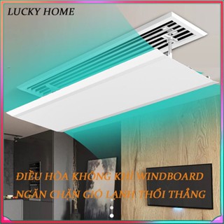 Tấm chắn gió điều hòa âm trần/ Tấm che máy lạnh/chuyển hướng gió phù hợp máy lạnh âm trần dạng khe