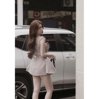 Áo đai vai buộc thân xòe TKCC ASHYLEY
