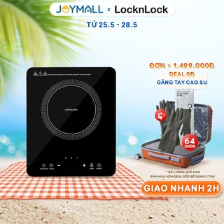 Bếp điện từ Lock&Lock EJI411 2000w - Hàng chính hãng, cảm ứng, mặt bếp thủy tinh - JoyMall