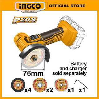 Ingco cagli7601 máy cắt đa năng cầm tay pin 20v
