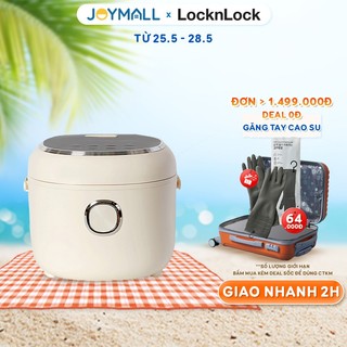 Nồi cơm điện Lock&Lock EJR716IVY 0.8L 400W - Hàng chính hãng bảo hành 24 tháng, 6 chương trình nấu cài đặt sẵn - JoyMall