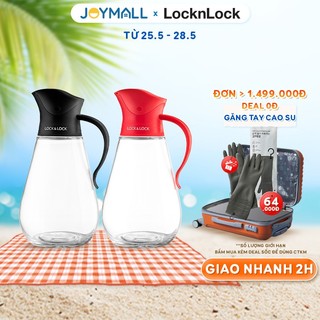 Bình đựng dầu ăn Lock&Lock  bằng thủy tinh CKO101 550ml - Hàng chính hãng, nắp tự động - JoyMall