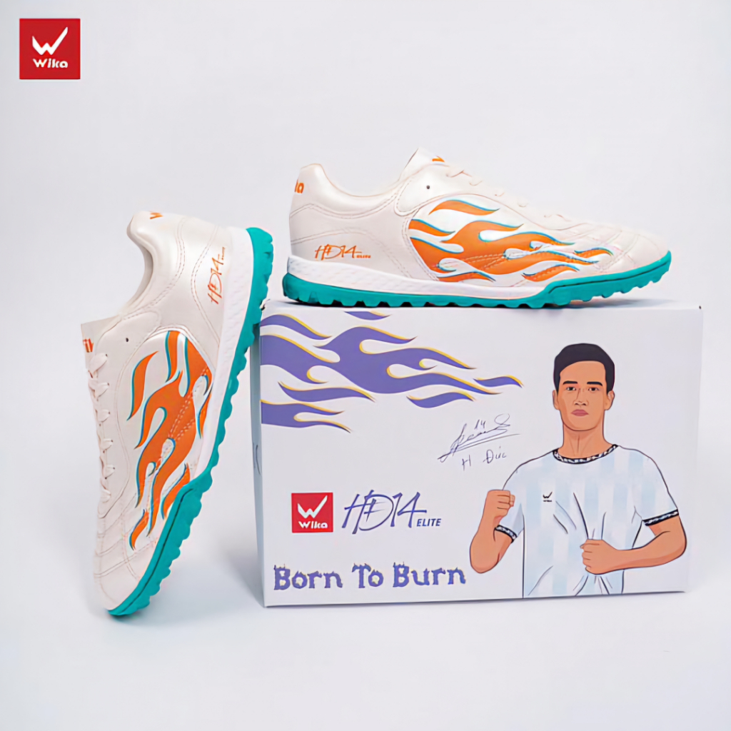 Wika HĐ14 Elite đế TF - Giày Đá Bóng Wika Chính Hãng