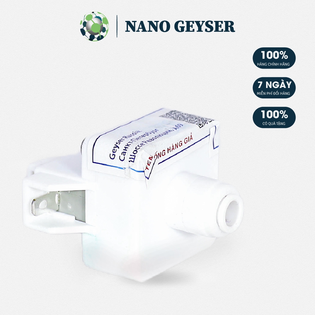 Van áp thấp máy lọc nước Nano Geyser chính hãng . Van áp thấp nối nhanh dùng cho máy lọc nước RO