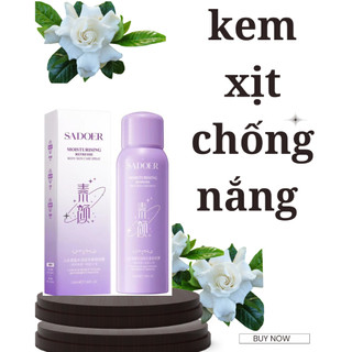 Kem chống nắng cao cấp SADOER dạng xịt 150ml chính hãng nội địa trung quốc